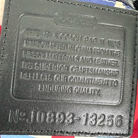 COACH LTE Restor Black Patent Leather Front Drawstring Large Shoulder Bag 13256 - Picture 12 of 16